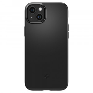 Husa iPhone 15, Spigen Thin Fit - Negru - Img 2