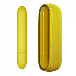 Husa IQOS 3 DUO din silicon, waterproof, Techsuit - Galben