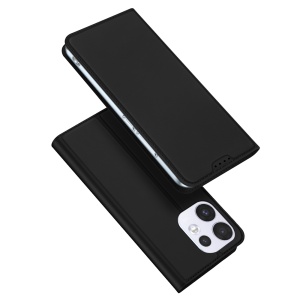 Husa Oppo Reno16 / Reno16 Pro tip carte magnetica, Skin Pro Dux Ducis, Negru