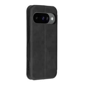 Husa pentru Google Pixel 10 / Pixel 10 Pro, SKYDDAR INNOVATION, Safe Wallet tip carte din Piele Ecologica, Suport Carduri, Inchidere Magnetica, Negru, set cu sticker  - Img 5