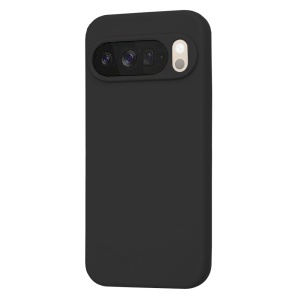 Husa pentru Google Pixel 10 Pro XL, SKYDDAR INNOVATION, din Silicon Catifelat, SoftElegance , Negru, set cu sticker  - Img 2