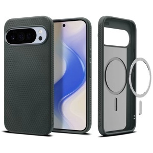 Husa pentru Google Pixel 10 Pro XL - Spigen Liquid Air MagSafe - Abyss Green
