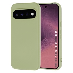 Husa pentru Google Pixel 11 din Silicon Catifelat, Antisoc, set cu sticker, SoftElegance, Verde