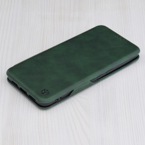 Husa pentru Google Pixel 8 Pro, SKYDDAR INNOVATION, Safe Wallet tip carte din Piele Ecologica, Suport Carduri, Inchidere Magnetica, Verde, set cu sticker  - Img 6
