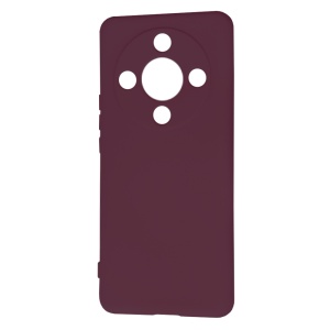 Husa pentru Honor Magic6 Lite din Silicon Catifelat, Protectie Premium, Skyddar SoftElegance - Bordo - Img 4