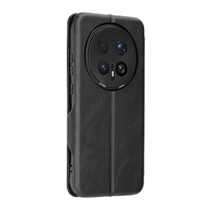 Husa pentru Honor Magic8 Pro, SKYDDAR INNOVATION, Safe Wallet tip carte din Piele Ecologica, Suport Carduri, Inchidere Magnetica, set cu sticker, Negru - Img 5