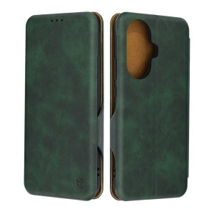Husa pentru Huawei nova 11 / nova 12s, SKYDDAR INNOVATION, Safe Wallet tip carte din Piele Ecologica, Suport Carduri, Inchidere Magnetica, Verde, set cu sticker  - Img 8