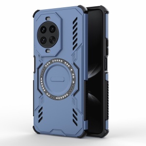 Husa pentru Huawei nova 14 Pro, SKYDDAR INOVATION, ArmorMag, Magsafe, set cu sticker, Albastru