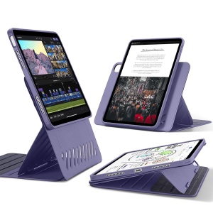 Husa pentru iPad Air 4 / 5 / iPad Air 11 (2024 / 2025) magnetica, Stand View, Shift Magnetic ESR, Mov