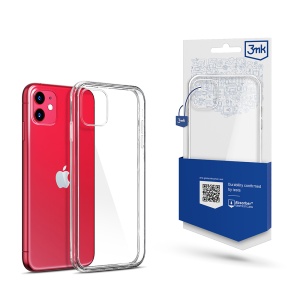 Husa pentru iPhone 11, din silicon, 3mk Clear Case, Transparent