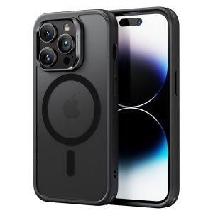 Husa pentru iPhone 14 Pro Max, slim, ESR Classic Hybrid HaloLock, Negru frost