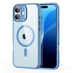Husa pentru iPhone 16, slim, ESR Classic Hybrid HaloLock, Bleu