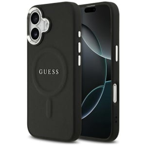 Husa pentru iPhone 17, Hardcase Classic Logo MagSafe, Negru