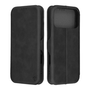 Husa pentru iPhone 17 Pro Max, SKYDDAR INNOVATION, Safe Wallet tip carte din Piele Ecologica, Suport Carduri, Inchidere Magnetica, Negru, set cu sticker  - Img 6