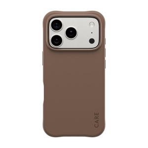 Husa pentru iPhone 17 Pro, PanzerGlass, CARE Fashionable Case, Silicon Soft Touch Slim Eco-Friendly cu Protectie Avansata si Compatibilitate Wireless, Antialunecare, Antiamprenta, Maro