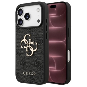 Husa pentru iPhone 18 Pro Max / iPhone 17 Pro Max - Guess Hardcase 4G Big Logo - Black