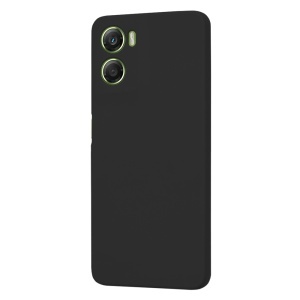 Husa pentru Motorola Moto G06, SKYDDAR INNOVATION, din Silicon Catifelat, SoftElegance, set cu sticker, Negru - Img 3