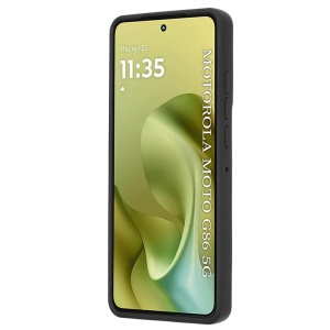 Husa pentru Motorola Moto G86, SKYDDAR INNOVATION, Glinth cu Inel Rotativ 360° Magnetic, set cu sticker, Negru  - Img 6