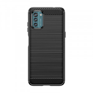 Husa pentru Nokia G11 / G21, Techsuit Carbon Silicon - Negru - Img 2