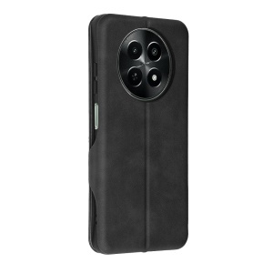 Husa pentru OnePlus 12R, SKYDDAR INNOVATION, Safe Wallet tip carte din Piele Ecologica, Suport Carduri, Inchidere Magnetica, Negru, set cu sticker  - Img 5