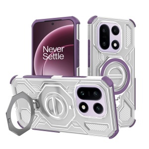 Husa pentru OnePlus 15, Antisoc, SKYDDAR INOVATION, Carbon Shield PRO, Magsafe, set cu sticker, Mov