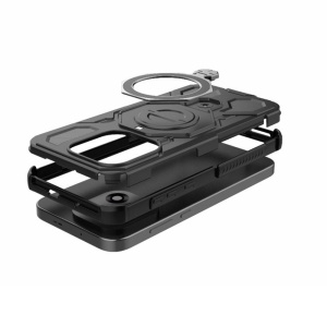 Husa pentru OnePlus 15, Antisoc, SKYDDAR INOVATION, Carbon Shield PRO, Magsafe, set cu sticker, Mov - Img 5
