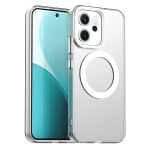 Husa pentru Oppo Reno14, MagSafe, Antisoc, set cu sticker, CandyCase, Alb
