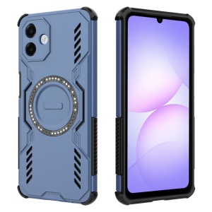 Husa pentru Samsung Galaxy A07 4G, SKYDDAR INOVATION, ArmorMag, Magsafe, set cu sticker, Albastru - Img 1