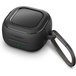 Husa pentru Samsung Galaxy Buds 4 / Buds 4 Pro - Spigen Rugged Armor (ACS11200) - Matte Black