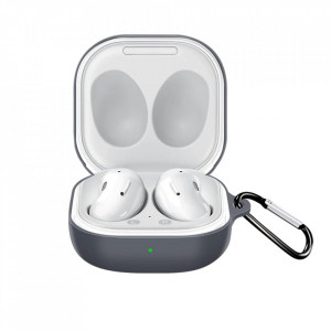 Husa pentru Samsung Galaxy Buds FE / 2 Pro / 2 / Live / Pro din silicon, Techsuit Ultraslim - Negru - Img 2