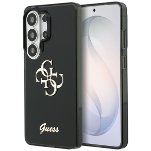 Husa pentru Samsung Galaxy S26 Ultra, IML Big Metal 4G Script, Guess, Negru