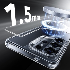 Husa pentru Samsung Galaxy S26 Ultra, slim, ESR Classic Hybrid HaloLock, Transparenta - Img 6
