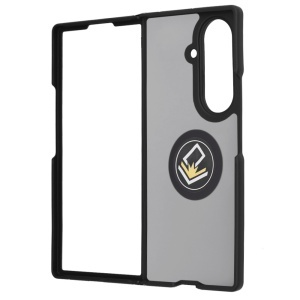 Husa pentru Samsung Galaxy Z Fold7, SKYDDAR INNOVATION, Glinth+ cu Inel Rotativ 360°, Compatibilitate Magnetica, Negru, set cu sticker  - Img 7