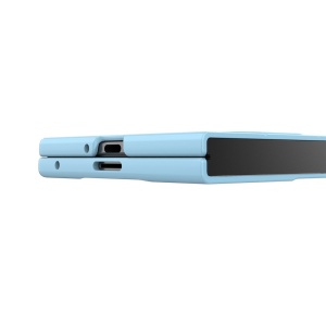 Husa pentru Samsung Galaxy Z Fold8 din Silicon Mat, Antisoc, set cu sticker, Magic Shield, Bleu - Img 4