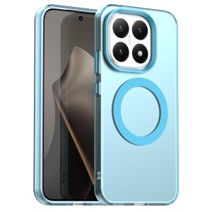 Husa pentru Xiaomi 15T, MagSafe, Antisoc, set cu sticker, CandyCase, Albastru