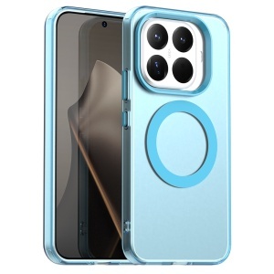 Husa pentru Xiaomi 15T Pro, MagSafe, Antisoc, set cu sticker, CandyCase, Albastru