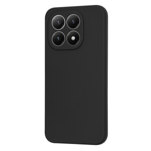 Husa pentru Xiaomi 15T, SKYDDAR INNOVATION, din Silicon Catifelat, SoftElegance, set cu sticker, Negru - Img 3