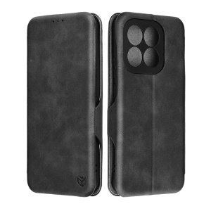 Husa pentru Xiaomi 15T, SKYDDAR INNOVATION, Safe Wallet tip carte din Piele Ecologica, Suport Carduri, Inchidere Magnetica, set cu sticker, Negru - Img 6