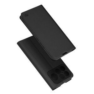 Husa pentru Xiaomi Poco F8 Ultra, SKYDDAR INNOVATION, Magskin Book, tip Carte cu Portofel Interior, set cu sticker, Negru - Img 8