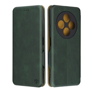 Husa pentru Xiaomi Redmi 14C / Poco C75, SKYDDAR INNOVATION, Safe Wallet tip carte din Piele Ecologica, Suport Carduri, Inchidere Magnetica, Verde, set cu sticker  - Img 9