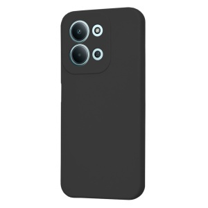Husa pentru Xiaomi Redmi 15C 4G, SKYDDAR INNOVATION, din Silicon Catifelat, SoftElegance, set cu sticker, Negru - Img 3