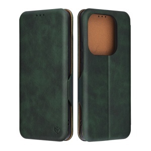 Husa pentru Xiaomi Redmi Note 14 5G, SKYDDAR INNOVATION, Safe Wallet tip carte din Piele Ecologica, Suport Carduri, Inchidere Magnetica, Verde, set cu sticker  - Img 9