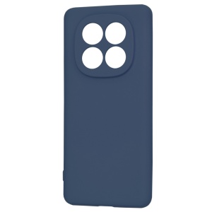 Husa pentru Xiaomi Redmi Note 14 Pro / Poco X7 din Silicon Catifelat, Protectie Premium, Skyddar SoftElegance - Bleumarin - Img 3