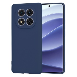 Husa pentru Xiaomi Redmi Note 14 Pro / Poco X7 din Silicon Catifelat, Protectie Premium, Skyddar SoftElegance - Bleumarin - Img 7