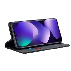 Husa pentru Xiaomi Redmi Note 15 5G, SKYDDAR INNOVATION, Confy Cover tip Carte din piele Eco Premium, cu Portofel Interior, set cu sticker, Negru - Img 2