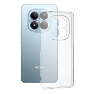 Husa pentru Xiaomi Redmi Note 15 Pro 4G, SKYDDAR INNOVATION, ClearGuard, din silicon transparent, set cu sticker, Transparenta
