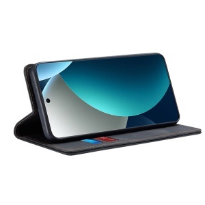 Husa pentru Xiaomi Redmi Note 15 Pro 4G, SKYDDAR INNOVATION, Confy Cover tip Carte din piele Eco Premium, cu Portofel Interior, set cu sticker, Negru - Img 2