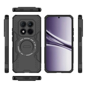 Husa pentru Xiaomi Redmi Note 15 Pro+ 5G / Poco M8 Pro 5G, SKYDDAR INOVATION, ArmorMag, Magsafe, set cu sticker, Negru - Img 4
