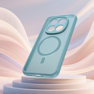 Husa pentru Xiaomi Redmi Note 15 Pro 5G, SKYDDAR INNOVATION, HaloFrost MagSafe II, Antisoc, set cu sticker, Verde menta - Img 5