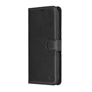 Husa pentru Xiaomi Redmi Note 15 Pro+ 5G, SKYDDAR INNOVATION, Leather Folio tip Carte, cu Portofel Interior, Finisaje Premium, set cu sticker, Negru - Img 4